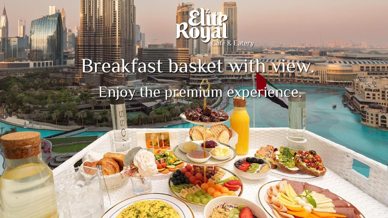 Elite Royal Apartment - Full Burj Khalifa & Fountain View - Premium Дубай Экстерьер фото